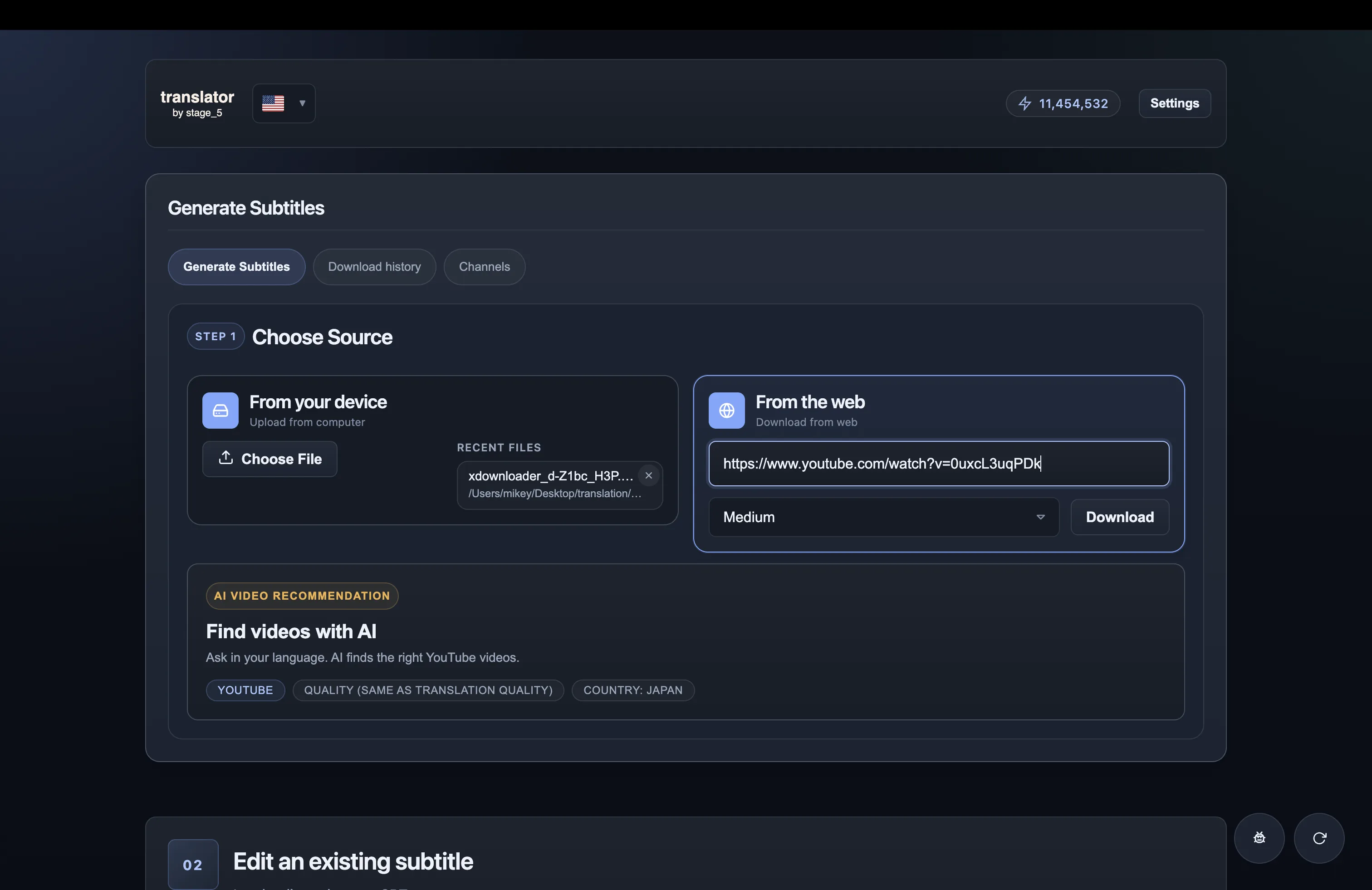 Free video downloader for YouTube and more